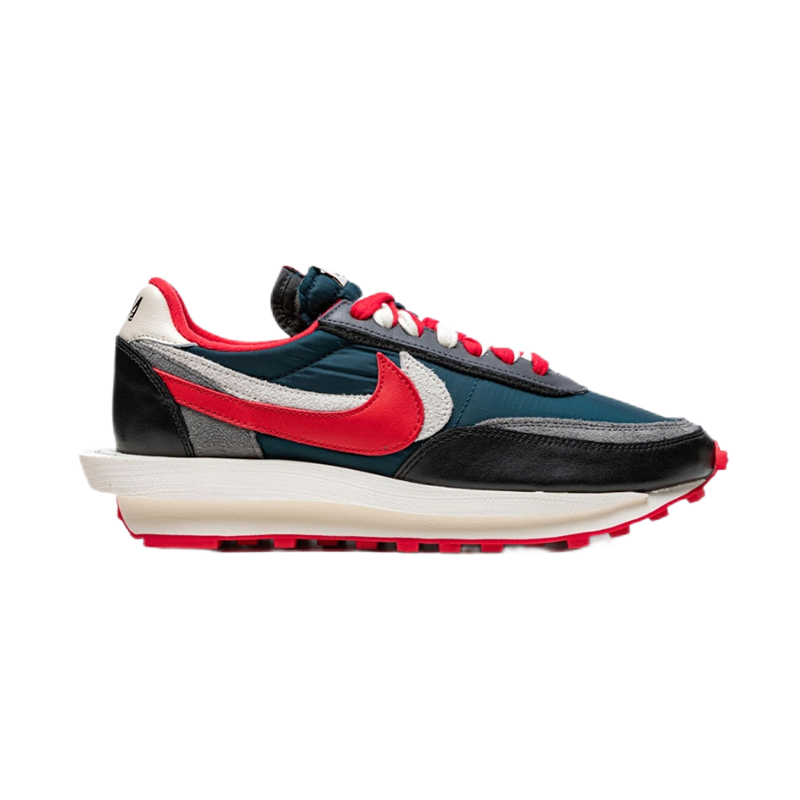 Nike Cortez x Sacai Vaporwaffle Gray Olive Sneakers - 9