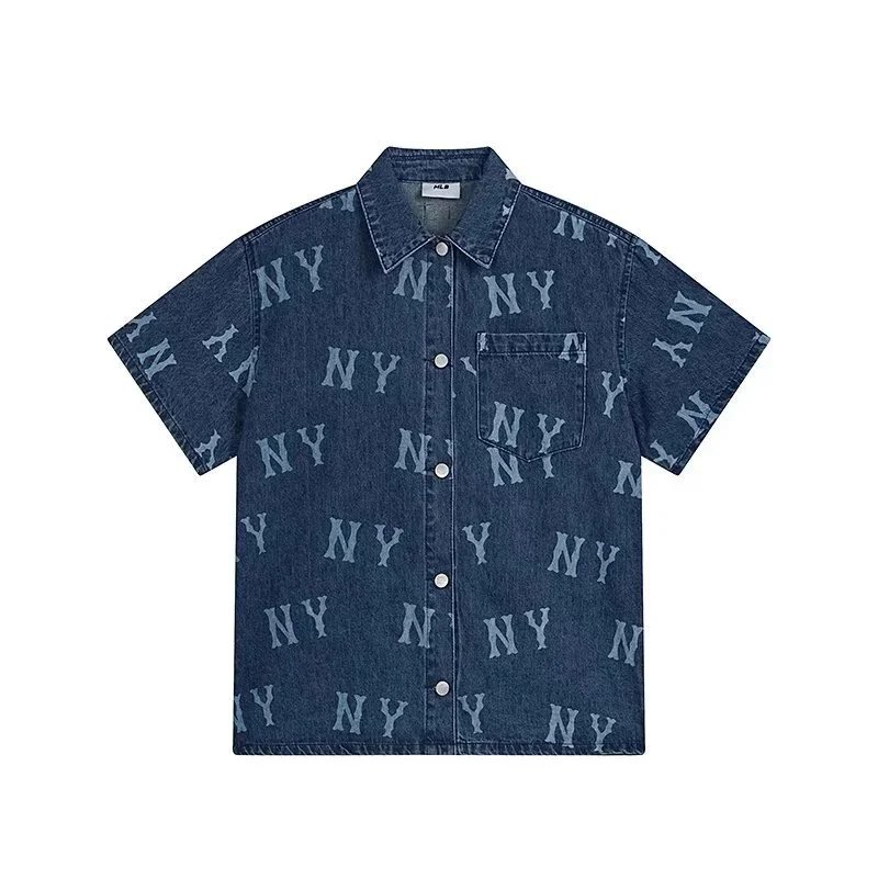 MLB New York Yankees Pocket Logo Shirt Black - 7