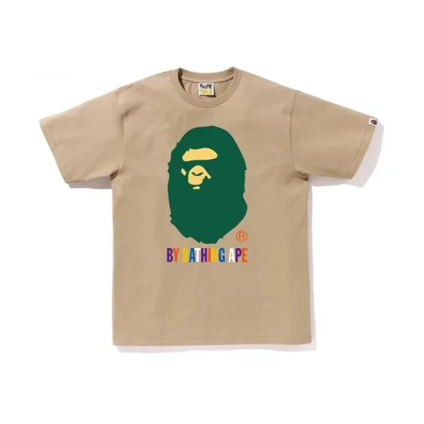 A Bathing Ape Purple Ape Head Graphic T-Shirt - 3