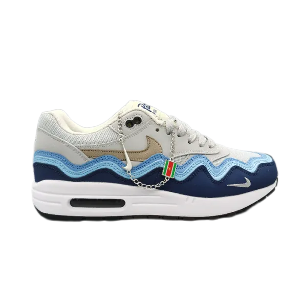 Nike Air Max 1 'Atmos' Gray Navy Sneakers - 23