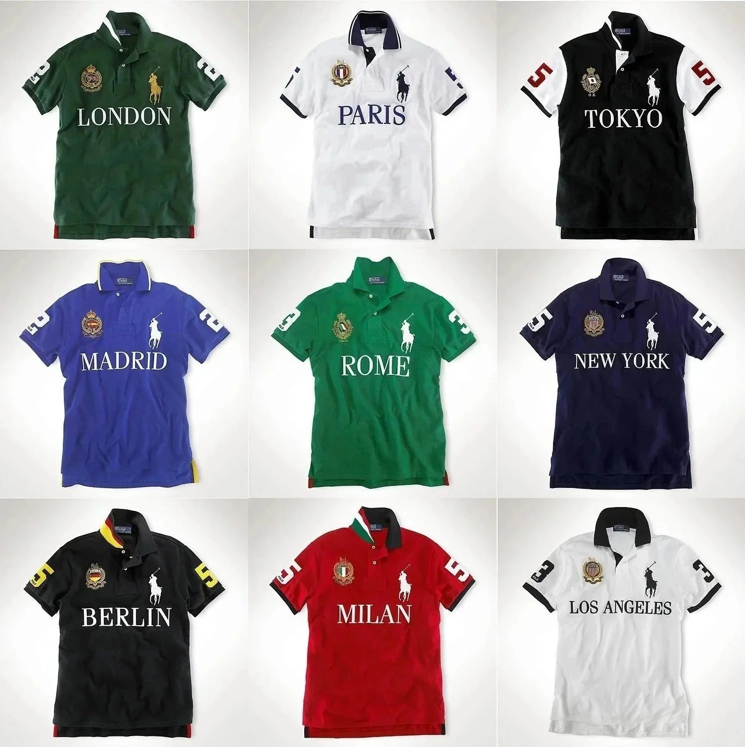 Ralph Lauren City Print Polo Shirts