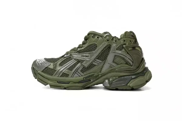 Balenciaga x Asics Gel-Kayano 14 Army Green Sneakers - 1