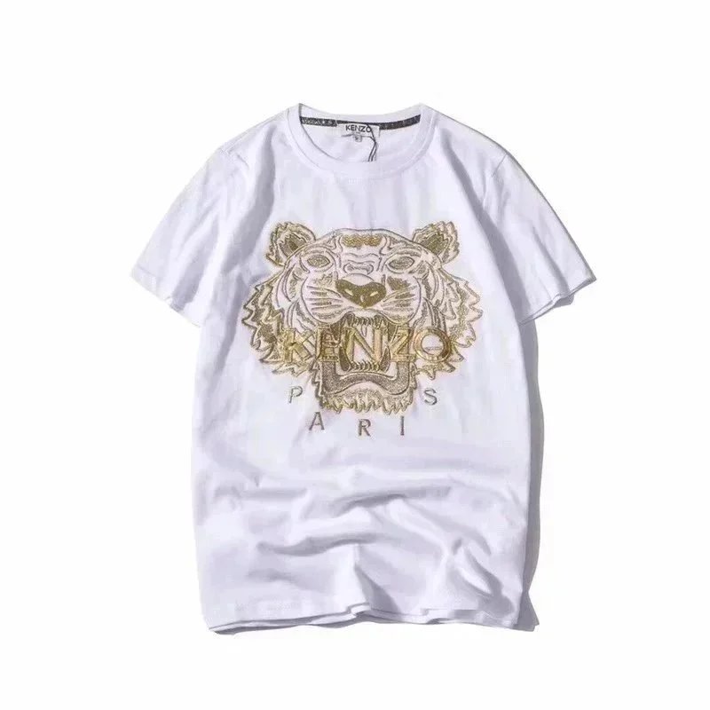 Kenzo Tiger Embroidered Black T-Shirt - 2