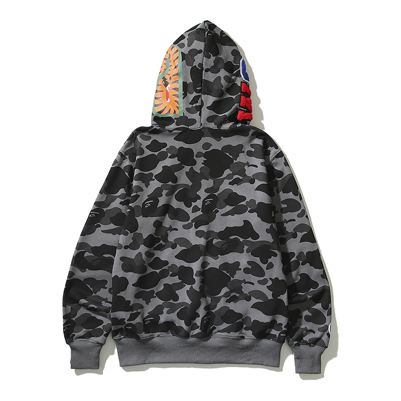 A Bathing Ape Shark Hoodie Pink Camo Hoodie - 2