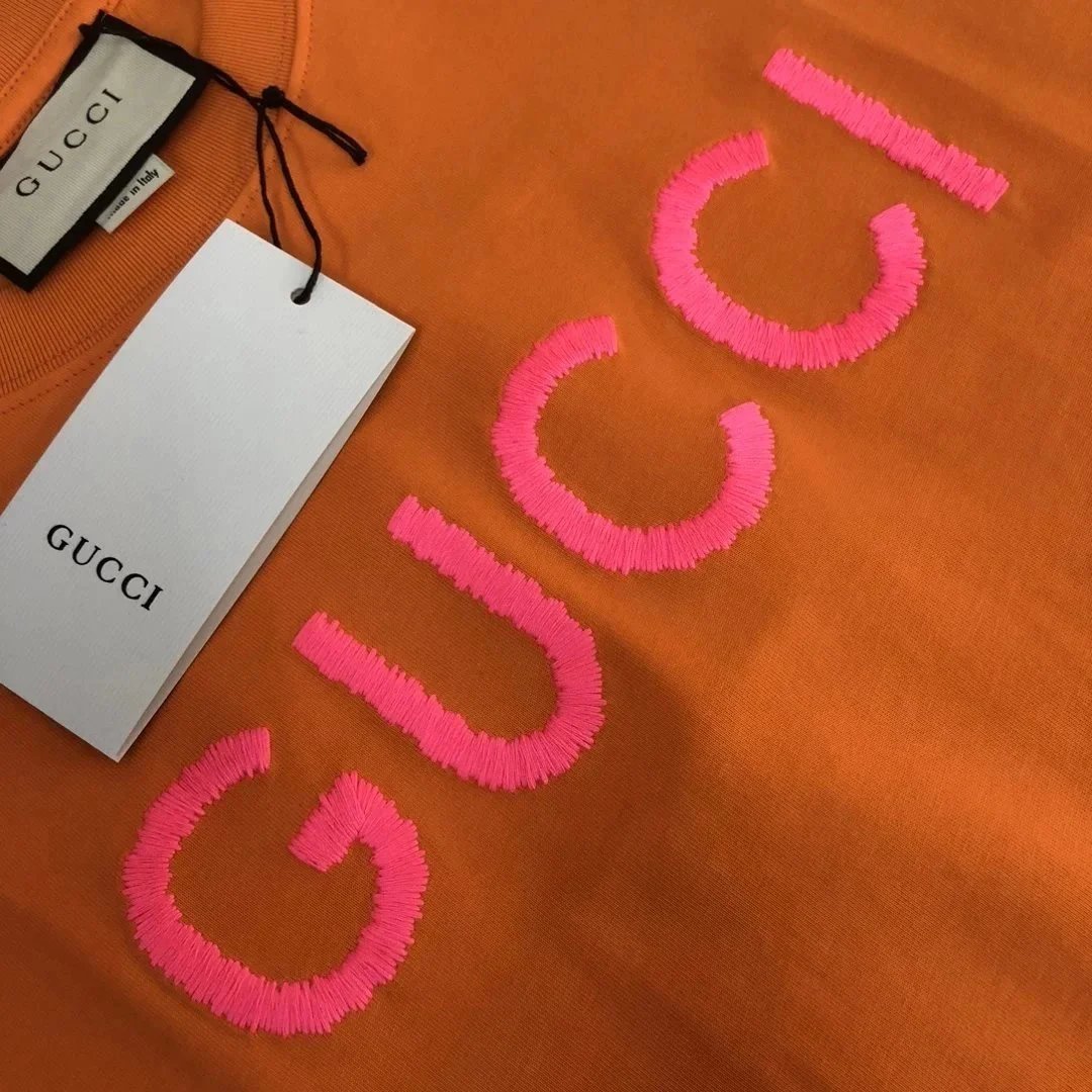 Gucci Interlocking G Circle Logo Black T-Shirt - 5