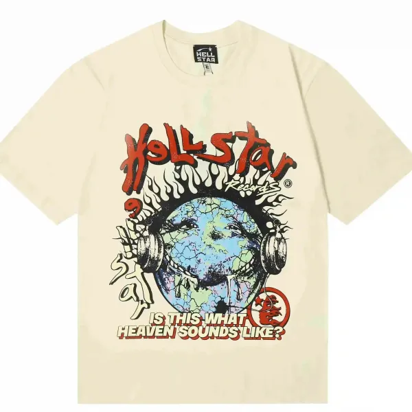 Hellstar Records Is This What Heaven Sounds Like? Graphic T-Shirt - 1