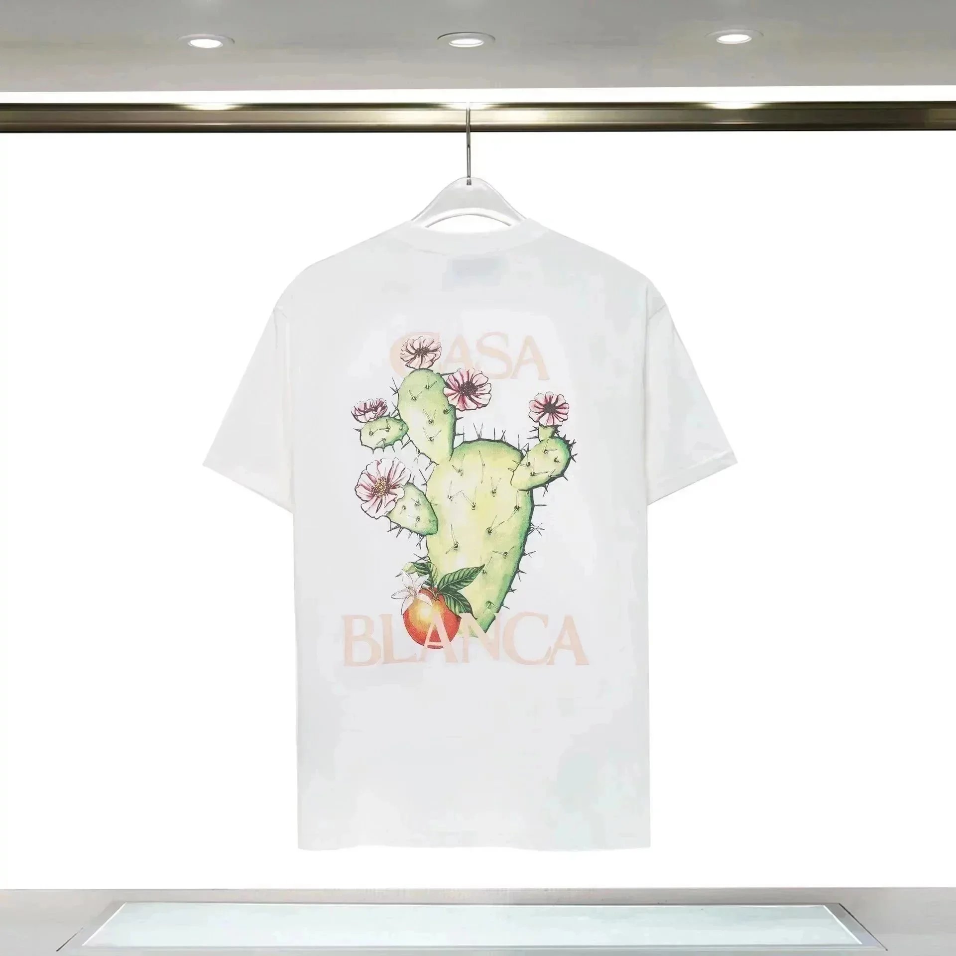 Casablanca Casa Blanca Arch Logo White T-Shirt - 11