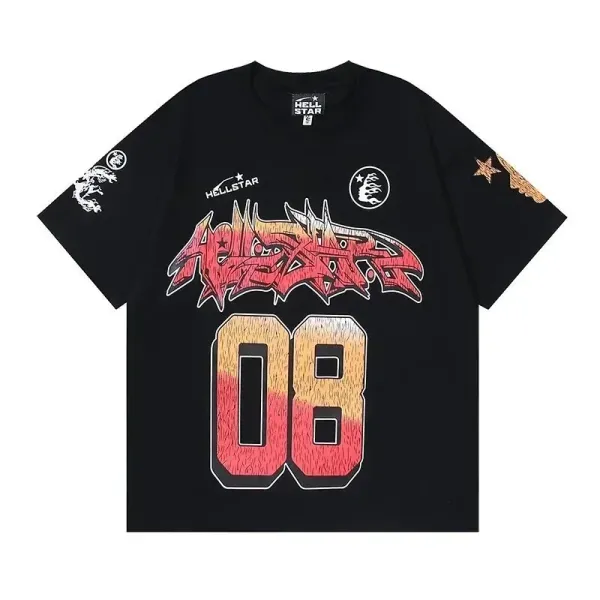 Hellstar Graffiti 08 Multicolor T-Shirt - 1