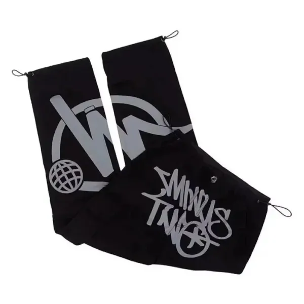 Corteiz Face Towel Black/Gray - 1