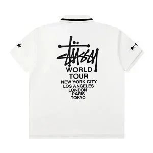 Gallery Dept. Spiral Typography Black T-Shirt - 7