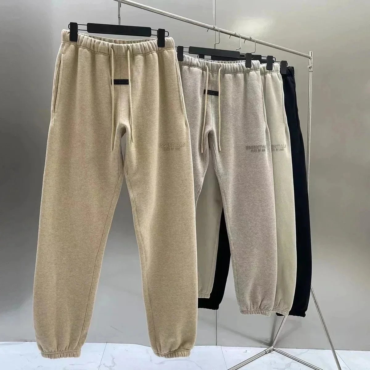 Off-White Track Pants Black with Reflective Stripes Sweatpants - 6