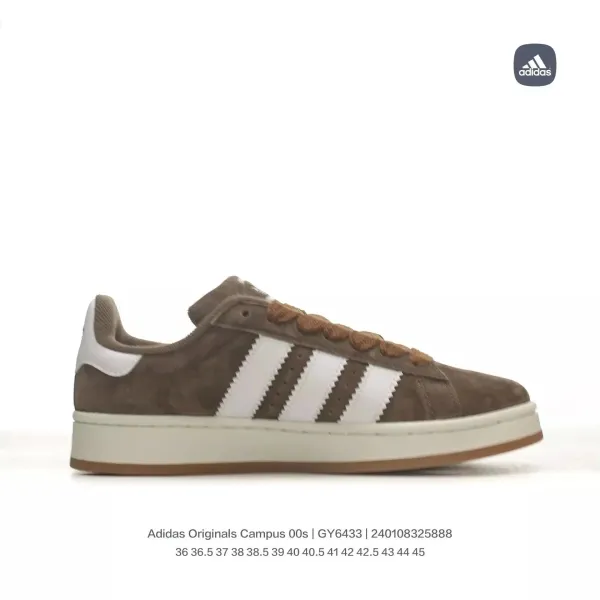 Adidas Originals Campus 00s Brown Suede Sneakers - 1