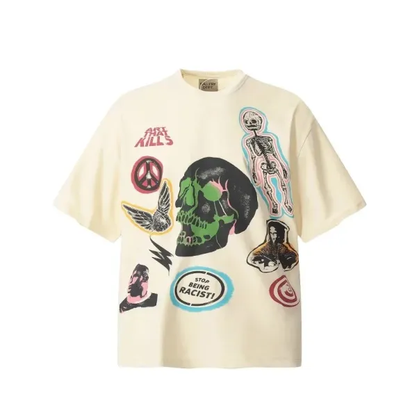 Gallery Dept Art That Kills Multicolor Graphic T-Shirt - 1