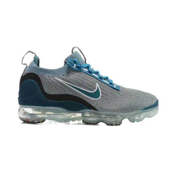 Nike Air VaporMax 2021 Teal Gray Running Shoes - 1