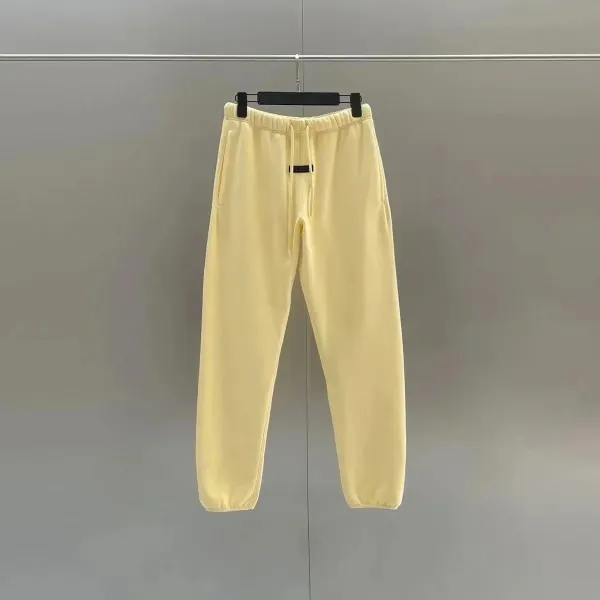 Fear of God Essentials Joggers Pale Yellow Sweatpants - 1