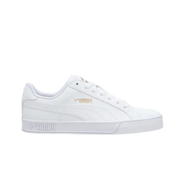 Puma Amuq White and Black Casual Sneakers - 4