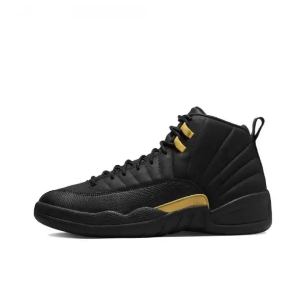 Air Jordan 12 Retro Black Gold Sneakers - 1