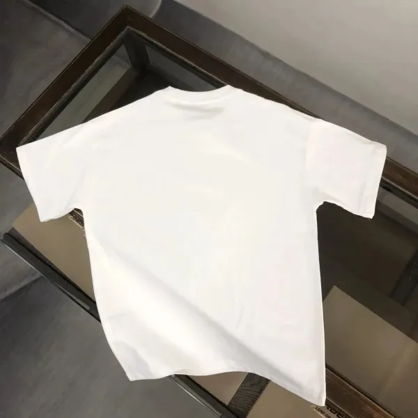 Prada Embossed Logo Beige T-Shirt - 10