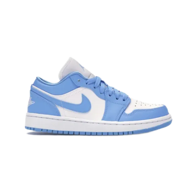 Air Jordan 1 Low University Blue Sneakers - 1