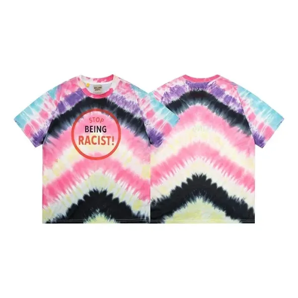 Gallery Dept Stop Being Racist! Tie-Dye T-Shirt Multicolor - 1