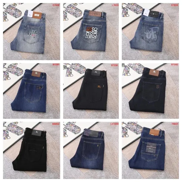 Givenchy 4G Logo Patch Denim Jeans Blue - 5