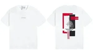 Stone Island Compass Logo T-Shirt White - 10