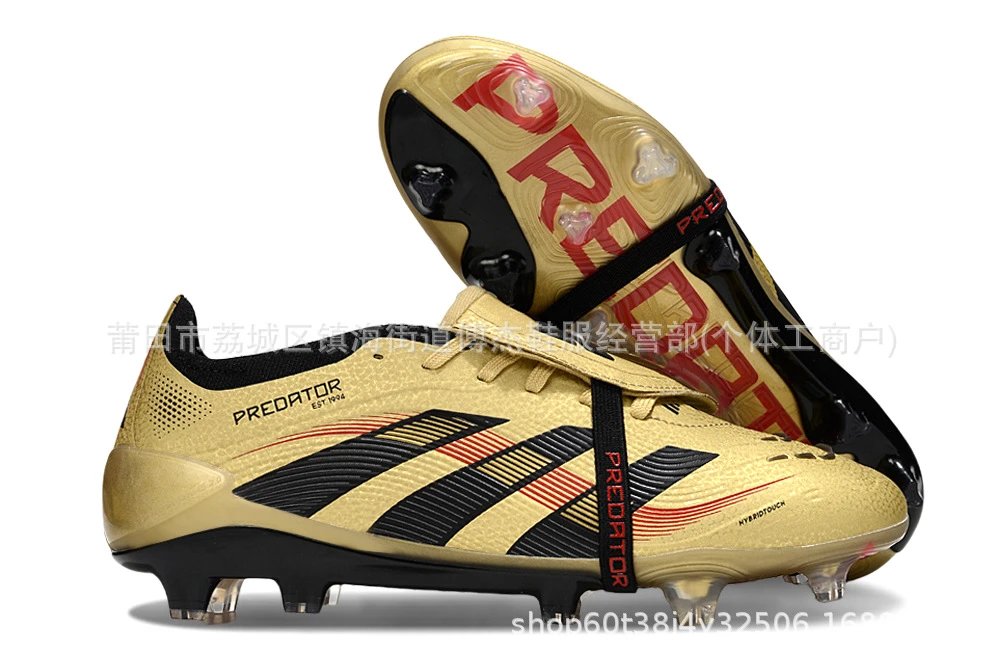 Adidas Predator Edge Silver Pink Football Cleats Running Shoes - 9
