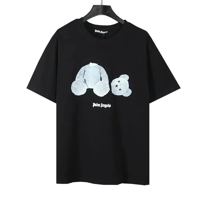 Palm Angels Teddy Bear Graphic Black T-Shirt - 1