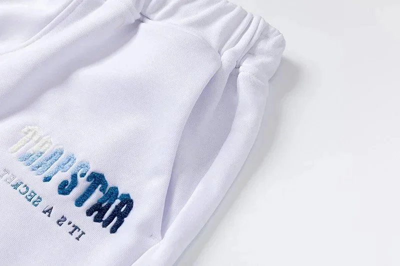Trapstar Rainbow Logo Black Sweatshorts - 11
