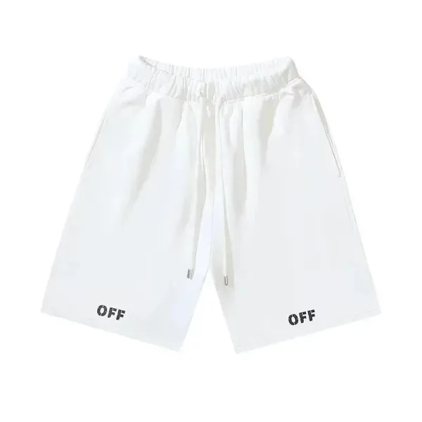 Off-White 'OFF' Logo Shorts White - 1