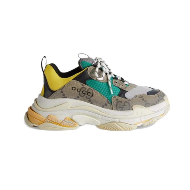 Gucci Rhyton Multicolor GG Print Sneakers - 3