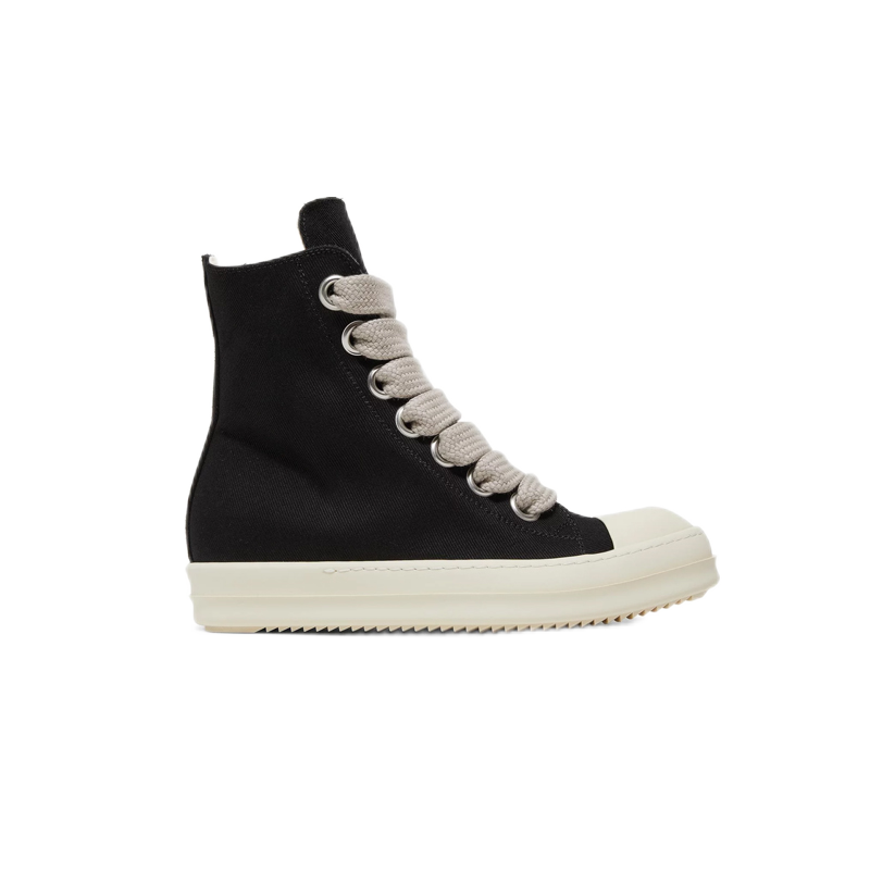 Rick Owens DRKSHDW Ramones High-Top Black Leather Boots - 4