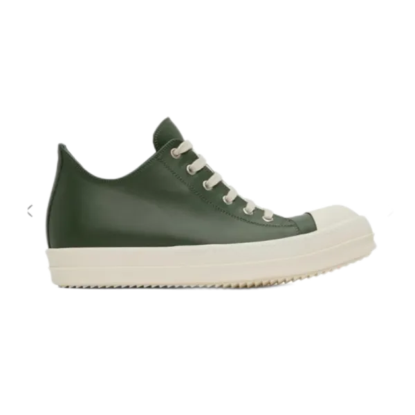 Rick Owens Geobasket Black and Off-White Sneakers - 6