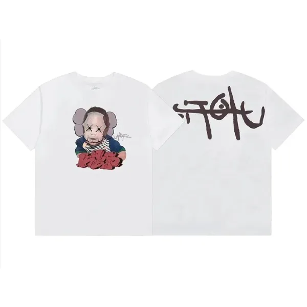 KAWS x Uniqlo UT Companions Graphic White T-Shirt - 1