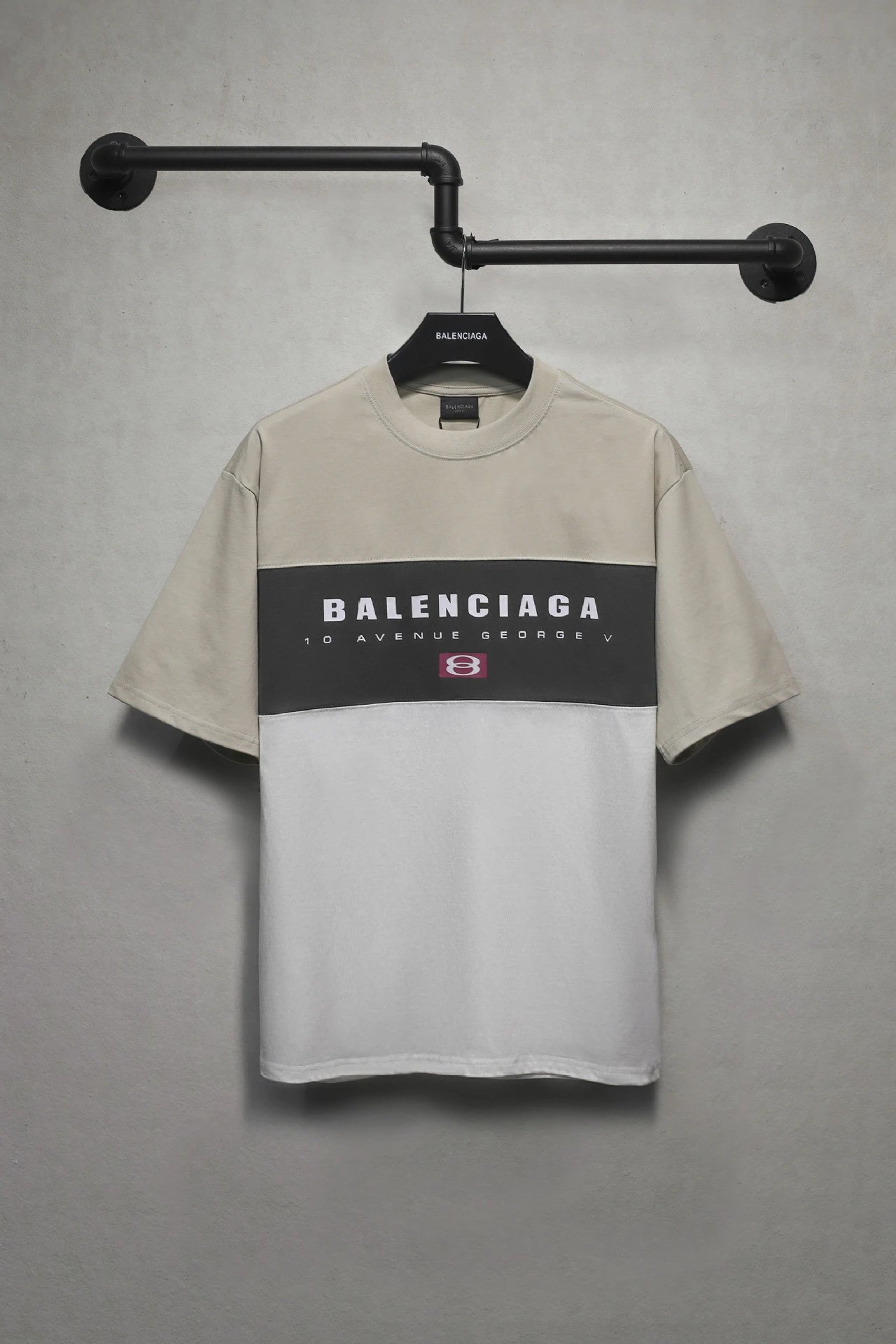 Off-White Wave Logo Black T-Shirt - 9