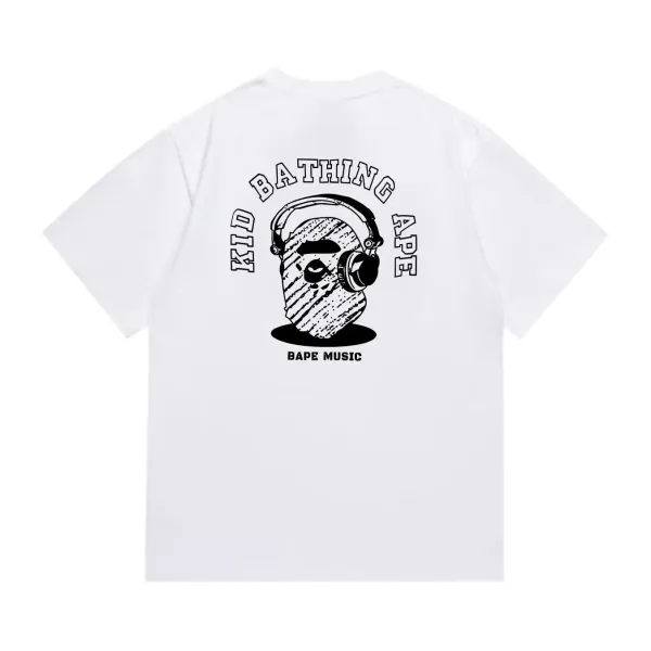 A Bathing Ape A Rising Bape Black T-Shirt - 4