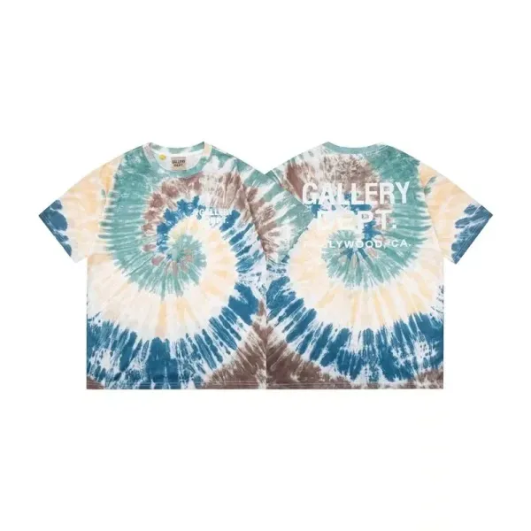 Gallery Dept. Tie-Dye Spiral Print T-Shirt Multicolor - 1