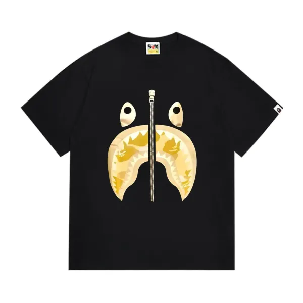 A Bathing Ape A Rising Bape Black T-Shirt - 9