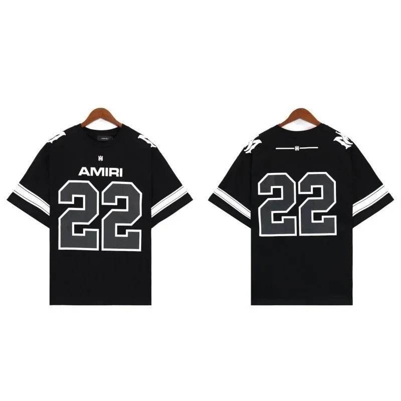 Amiri Number 22 Graphic T-Shirt Black - 1