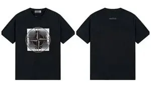Stone Island Compass Logo T-Shirt White - 8