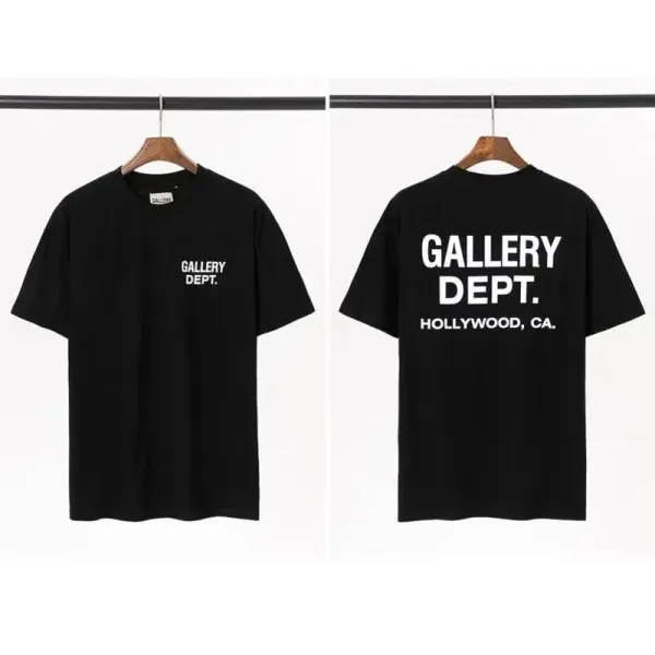 Gallery Dept. Hollywood CA Black T-Shirt - 1