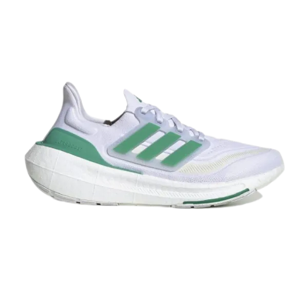 Adidas Ultraboost 22 White Green Running Shoes - 1