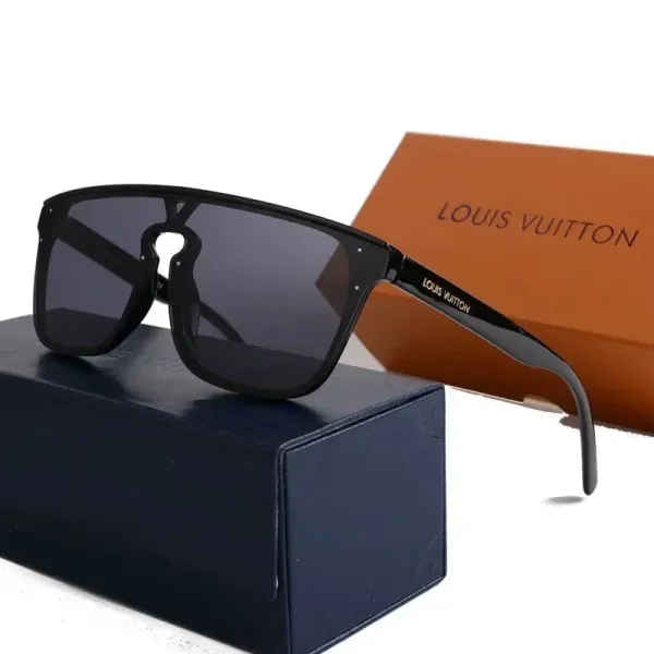 Louis Vuitton Shield Sunglasses Black - 1