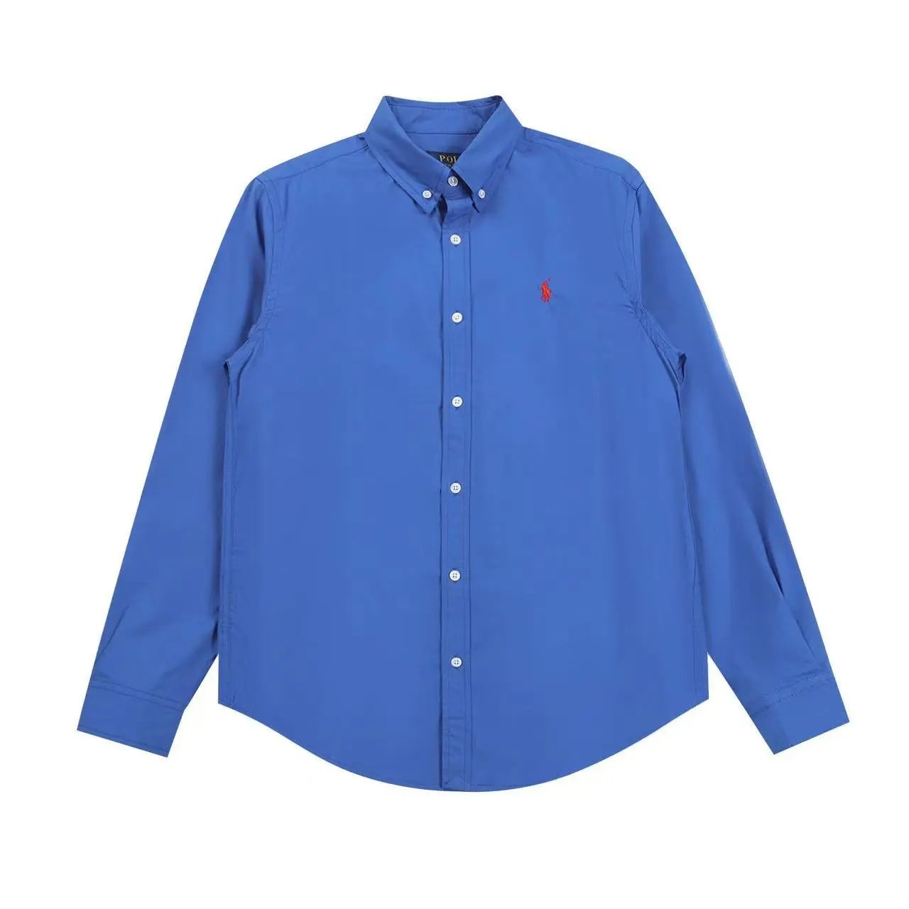 Polo Ralph Lauren Shirts Long-Sleeve Button-Down Oxford Shirt with Pony Embroidery image 3
