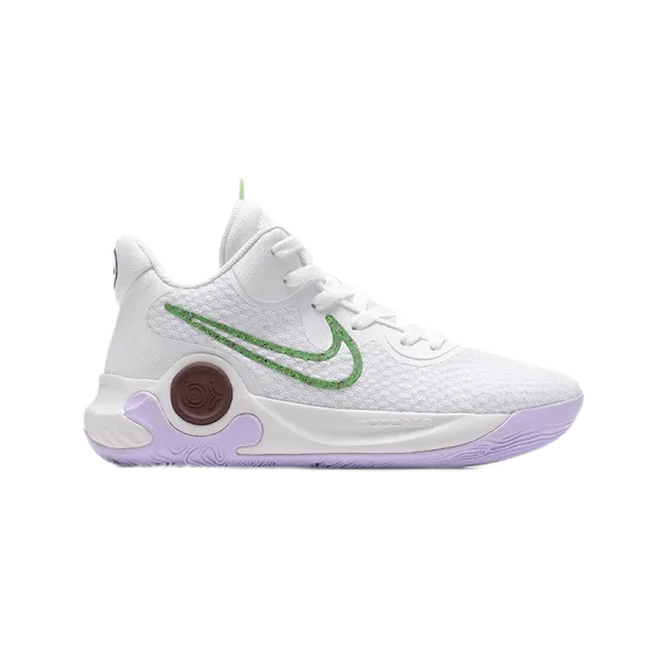 Nike KD15 White Green Purple Basketball Shoes - 1