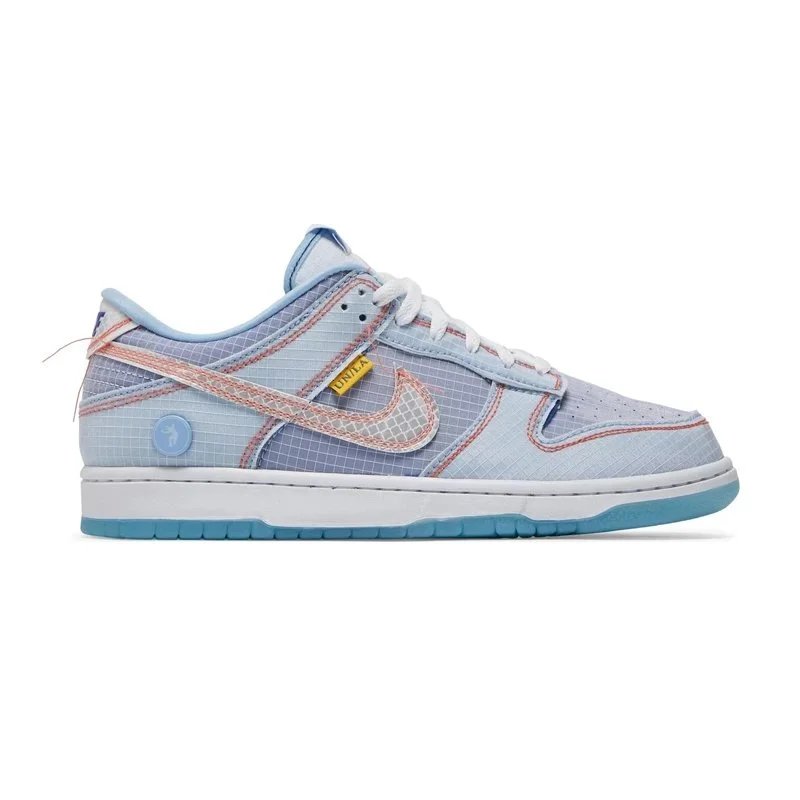 Nike SB Dunk Low UNLV x Parra Light Blue Grid Sneakers - 1
