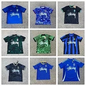 Stussy x Nike / Adidas / Inter Milan / Italy National Team Collaboration Jersey Multicolor product detail 2 in Litbuy spreadsheet finds