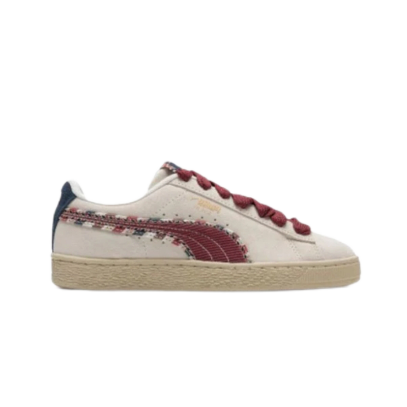Puma Suede Classic Gray Beige Sneakers - 9