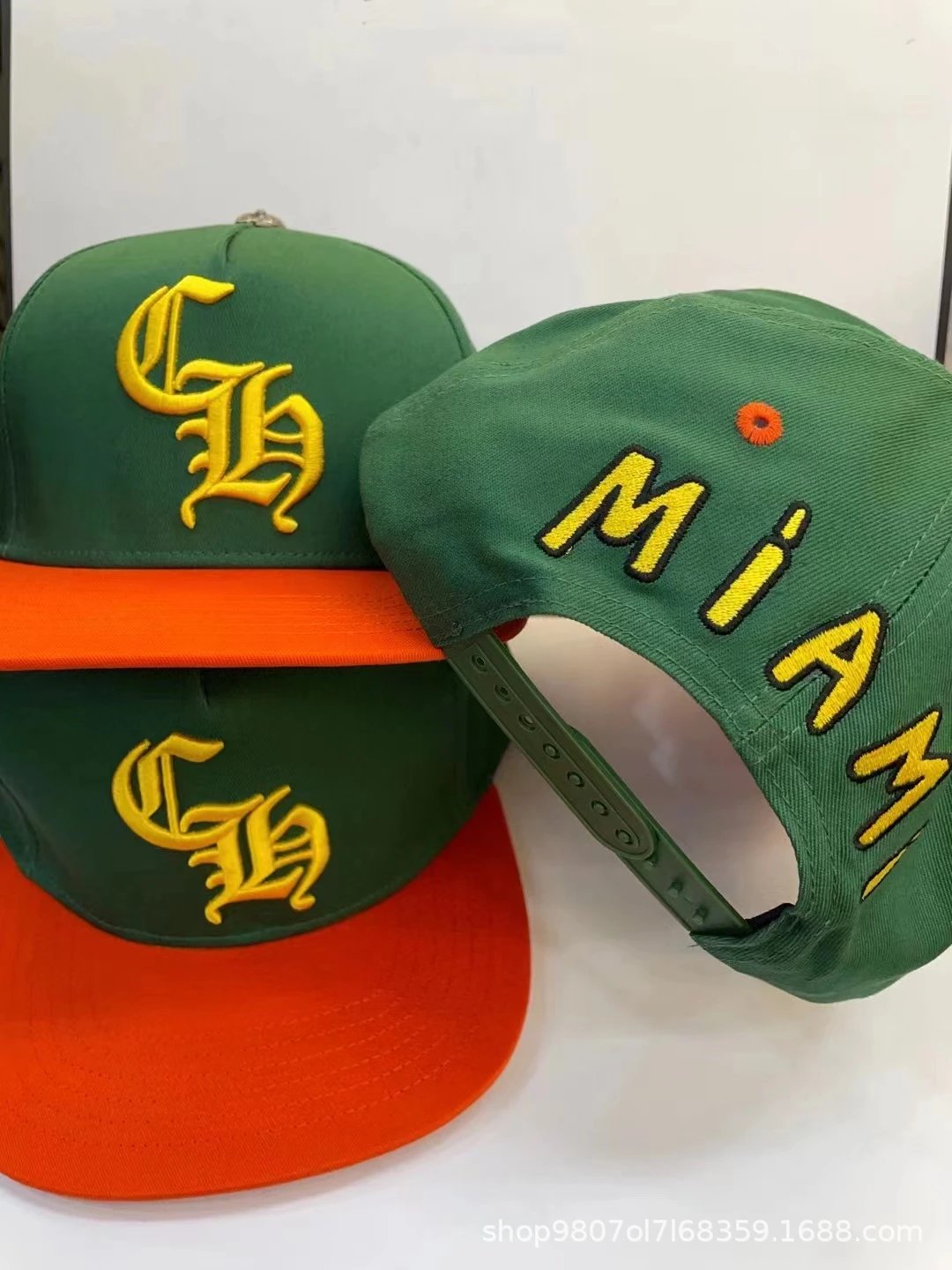 Chrome Hearts Hollywood USA Trucker Cap Black/White - 7