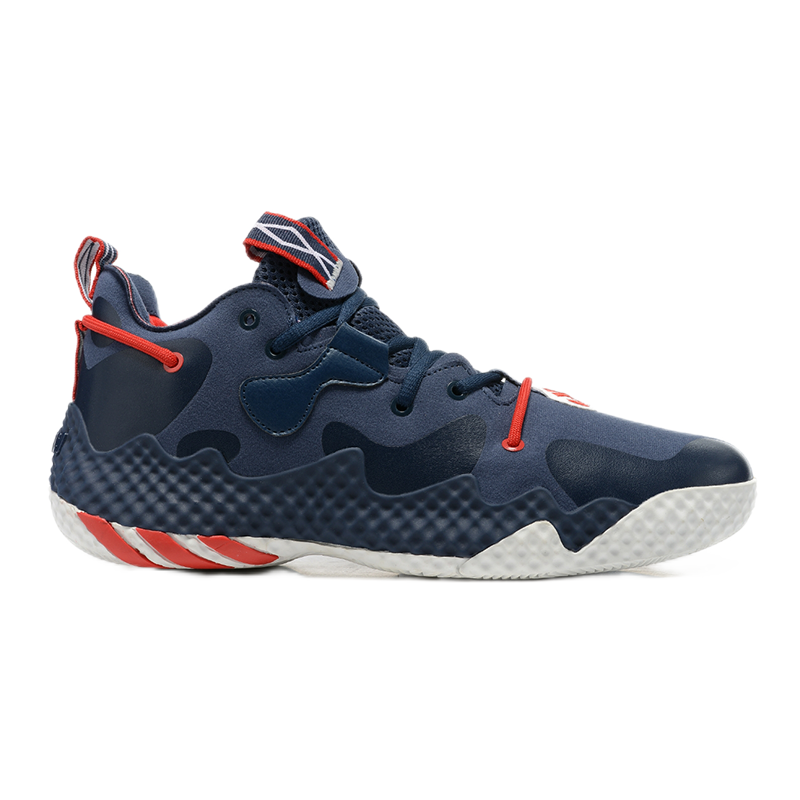 Adidas Harden Vol. 8 Navy Red Basketball Shoes